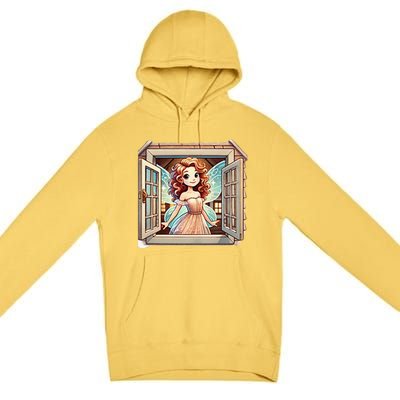 Fairy In The Window Premium Pullover Hoodie