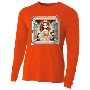 Fairy In The Window Cooling Performance Long Sleeve Crew