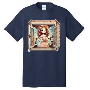 Fairy In The Window Tall T-Shirt