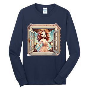 Fairy In The Window Tall Long Sleeve T-Shirt