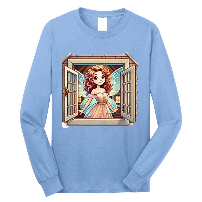 Fairy In The Window Long Sleeve Shirt