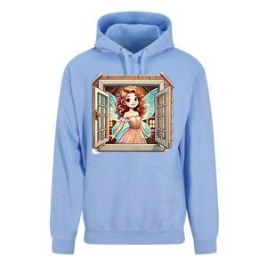 Fairy In The Window Unisex Surf Hoodie