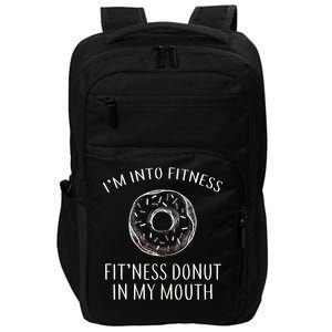 Fitness Fit'ness Donut In My Mouth Impact Tech Backpack