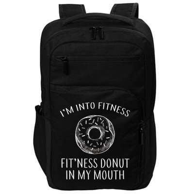 Fitness Fit'ness Donut In My Mouth Impact Tech Backpack