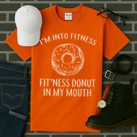 Fitness Fit'ness Donut In My Mouth Tall T-Shirt