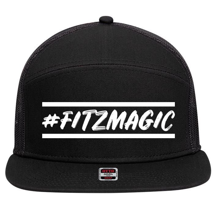 #Fitzmagic 7 Panel Mesh Trucker Snapback Hat