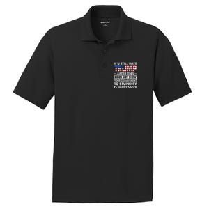 Funny If U Still Hate Trump After This Biden PosiCharge RacerMesh Polo