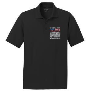 Funny If U Still Hate Trump After This Biden PosiCharge RacerMesh Polo