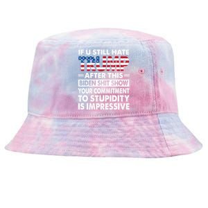 Funny If U Still Hate Trump After This Biden Tie-Dyed Bucket Hat