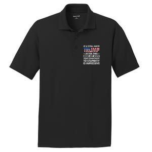 Funny If U Still Hate Trump After This Biden PosiCharge RacerMesh Polo