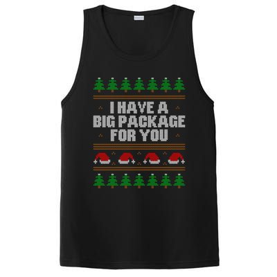 Funny Inappropriate Ugly Christmas Naughty Adult Humor Xmas Gift PosiCharge Competitor Tank