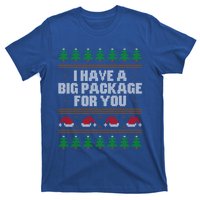 Funny Inappropriate Ugly Christmas Naughty Adult Humor Xmas Gift T-Shirt