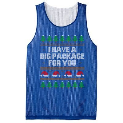 Funny Inappropriate Ugly Christmas Naughty Adult Humor Xmas Gift Mesh Reversible Basketball Jersey Tank