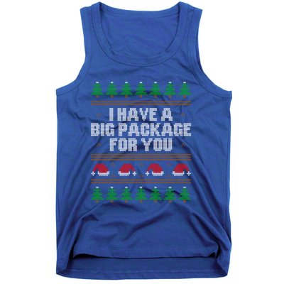 Funny Inappropriate Ugly Christmas Naughty Adult Humor Xmas Gift Tank Top