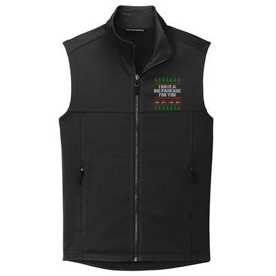 Funny Inappropriate Ugly Christmas Naughty Adult Humor Xmas Gift Collective Smooth Fleece Vest