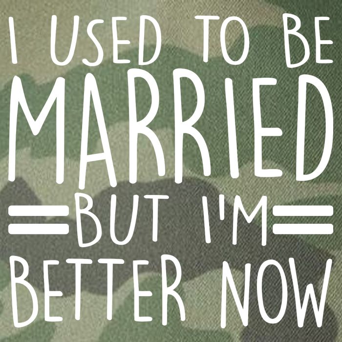 Funny I Used To Be Married But I'm Better Now Legacy Tie Dye Trucker Hat