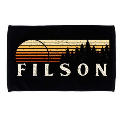 Filson Il Vintage Evergreen Sunset Eighties Retro Microfiber Hand Towel