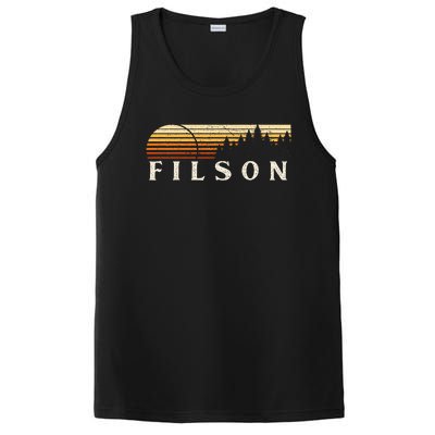 Filson Il Vintage Evergreen Sunset Eighties Retro PosiCharge Competitor Tank