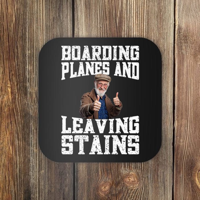 Funny Inappropriate Vacation Design Embarrassing Airport Coaster