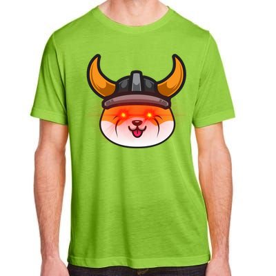 Floki Inu Vikings Cryptocurrency Adult ChromaSoft Performance T-Shirt