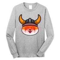 Floki Inu Vikings Cryptocurrency Long Sleeve Shirt