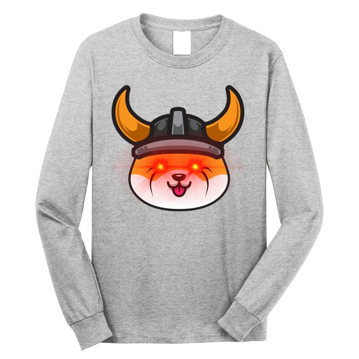 Floki Inu Vikings Cryptocurrency Long Sleeve Shirt