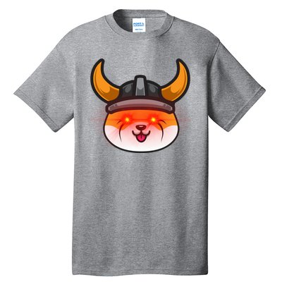 Floki Inu Vikings Cryptocurrency Tall T-Shirt