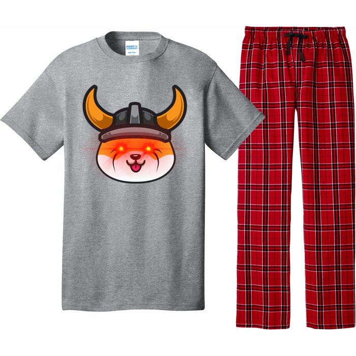 Floki Inu Vikings Cryptocurrency Pajama Set