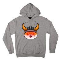 Floki Inu Vikings Cryptocurrency Tall Hoodie