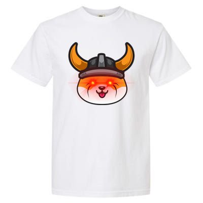 Floki Inu Vikings Cryptocurrency Garment-Dyed Heavyweight T-Shirt