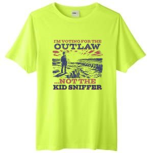 Funny IM Voting For The Outlaw Not The K.I.D Sniffer Tall Fusion ChromaSoft Performance T-Shirt