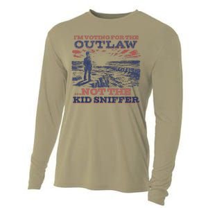 Funny IM Voting For The Outlaw Not The K.I.D Sniffer Cooling Performance Long Sleeve Crew