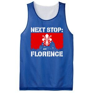 Florence Italy Vacation Trip Next Stop Vacay Vibes Souvenir Gift Mesh Reversible Basketball Jersey Tank