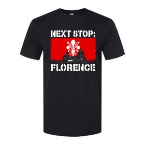 Florence Italy Vacation Trip Next Stop Vacay Vibes Souvenir Gift Softstyle CVC T-Shirt