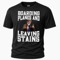 Funny Inappropriate Vacation Design Embarrassing Airport Cooling Performance Crew T-Shirt