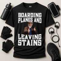 Funny Inappropriate Vacation Design Embarrassing Airport Cooling Performance Crew T-Shirt