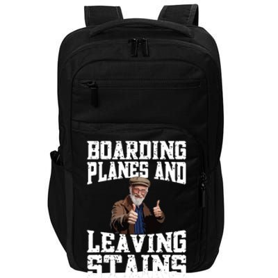 Funny Inappropriate Vacation Design Embarrassing Airport Impact Tech Backpack