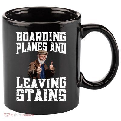 Funny Inappropriate Vacation Design Embarrassing Airport 11oz C Handle Ceramic Mug