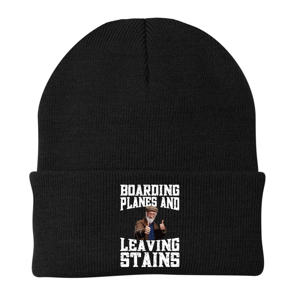 Funny Inappropriate Vacation Design Embarrassing Airport Beanie