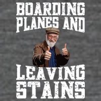 Funny Inappropriate Vacation Design Embarrassing Airport Flat Bill Trucker Hat