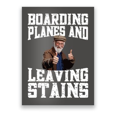Funny Inappropriate Vacation Design Embarrassing Airport Poster
