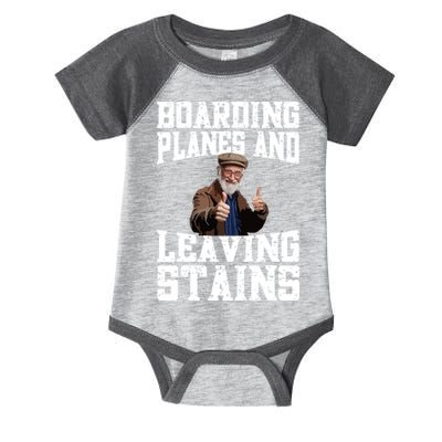 Funny Inappropriate Vacation Design Embarrassing Airport Infant Baby Jersey Bodysuit