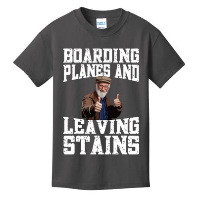 Funny Inappropriate Vacation Design Embarrassing Airport Kids T-Shirt