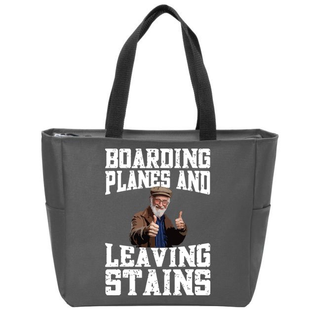 Funny Inappropriate Vacation Design Embarrassing Airport Zip Tote Bag
