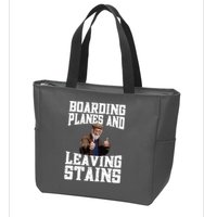 Funny Inappropriate Vacation Design Embarrassing Airport Zip Tote Bag