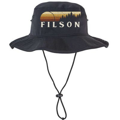 Filson Il Vintage Evergreen Sunset Eighties Retro Bucket Hat