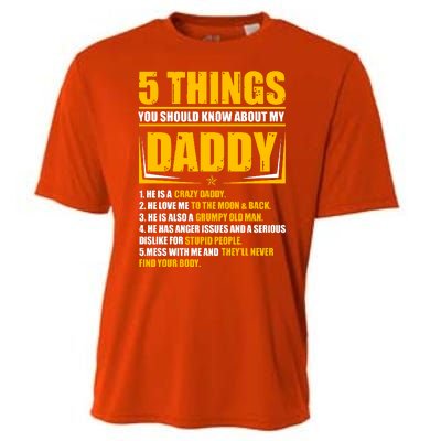 Five Things You Should Know About My Daddy Father's Day Cooling Performance Crew T-Shirt