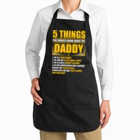 Five Things You Should Know About My Daddy Father's Day Apron