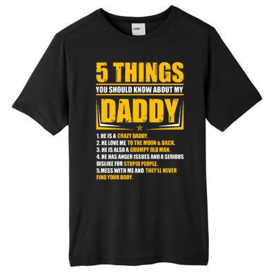 Five Things You Should Know About My Daddy Father's Day Tall Fusion ChromaSoft Performance T-Shirt