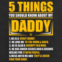 Five Things You Should Know About My Daddy Father's Day Beanie